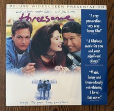 "Threesome" Widescreen Laserdisc LD - Stephen Baldwin Free Shipping