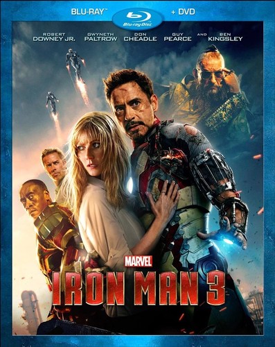 Iron Man 3 [Blu-ray], Very Good, Robert Downey Jr.,Gwyneth Paltrow,Don Cheadle,G - Foto 1 di 1
