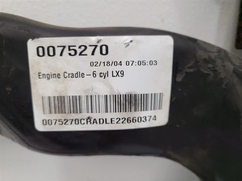 2004-2008 CHEVROLET MALIBU Crossmember K Frame Front New Style 3.6L 25884446 Foto 4 de 4