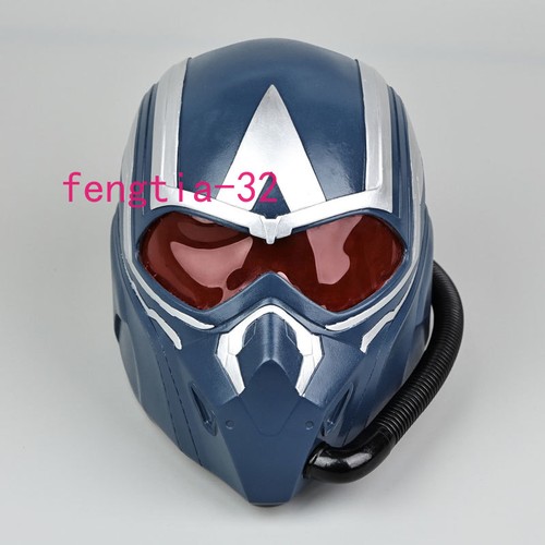 NEW Captain America 4 Hawkeye PVC Full Face Mask Helmet Wearable Cosplay GIFT - Picture 8 of 12