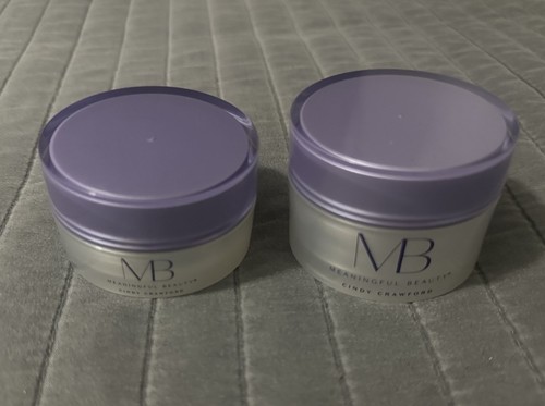 2er Set Meaningful Beauty Age Recovery Nachtcreme Melonenextrakt Retinol LESEN
