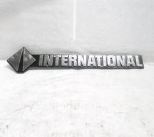 BRAND NEW International 15.5" Emblem Badge Script 2007339C1 Plastic OEM Vintage
