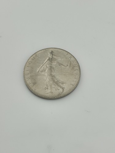 1973 France 1 Franc Olive Branch Sower Liberty Equality Fraternity - Picture 1 of 2