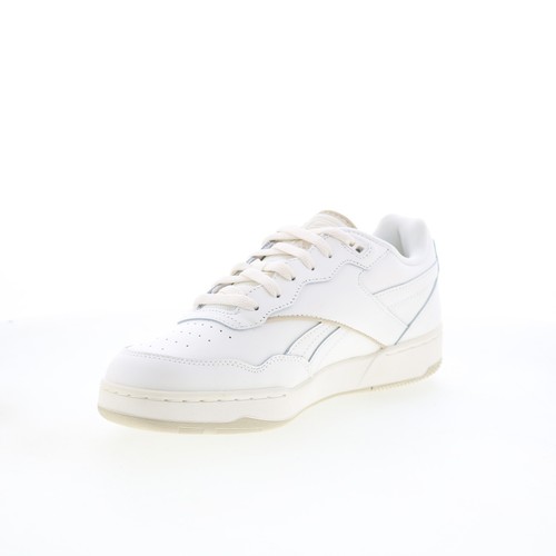 Reebok BB 4000 II Mens Beige Leather Lace Up Lifestyle Sneakers Shoes - Bild 4 von 8