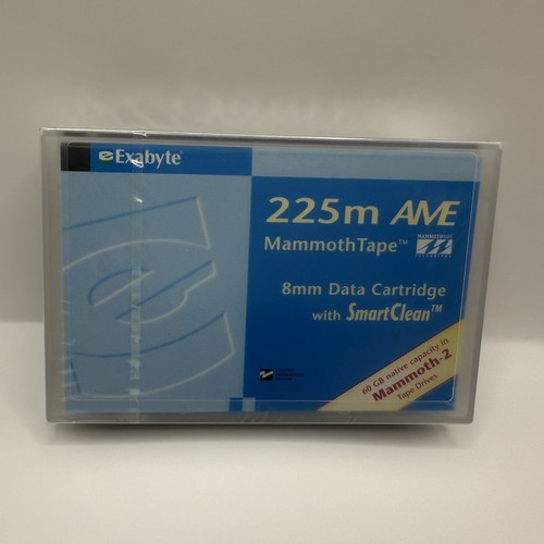 Pack de 5 cartouches de ruban adhésif EXABYTE NEUF scellées M2 mammoth-2 225 m AME #00558 150 Go - Photo 2/3