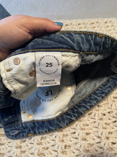 Lovers and Friends Size 25 Ryan High Rise Straight Jeans in San Sebastián - Picture 7 of 10