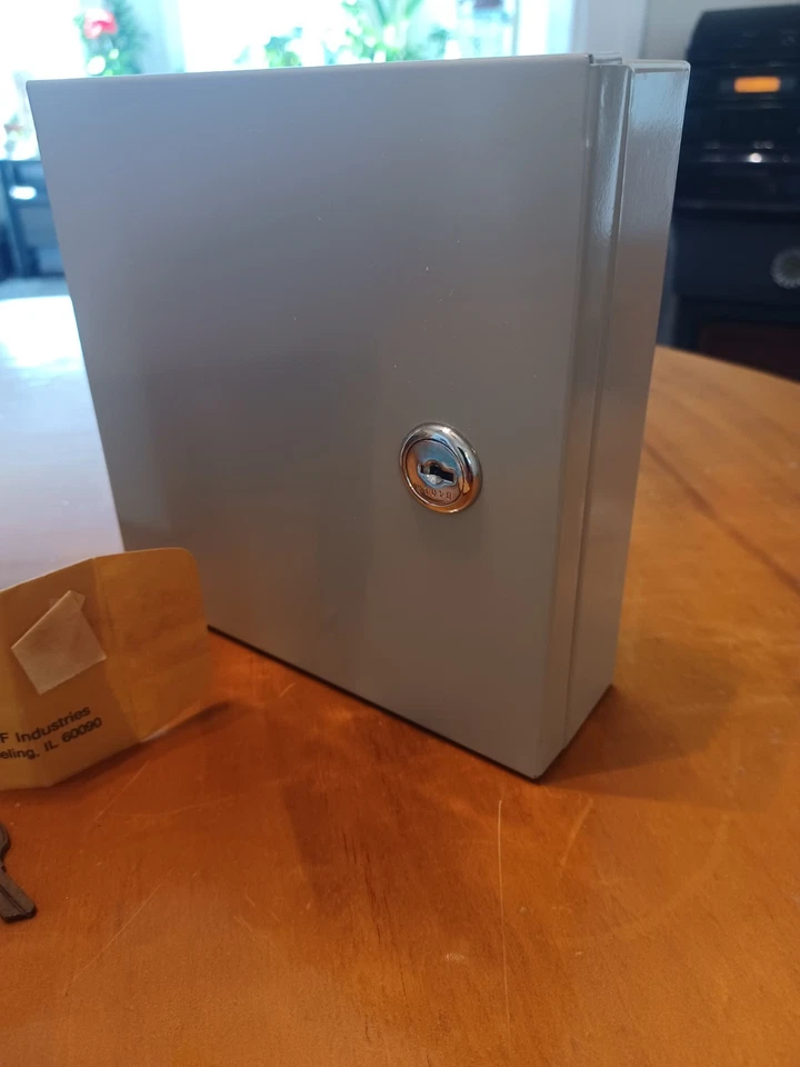 Organizador de llaves de montaje en pared para gabinete de llaves gestión de cajas de seguridad de EE. UU. Foto 2 de 4