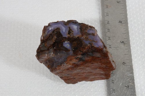 Holley Blue Agate Lapidary 9.2 oz rough lot Rkt - Picture 17 of 17