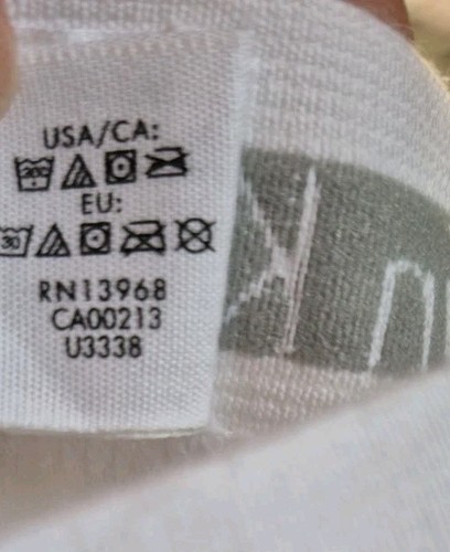 NOS Y2K Era Calvin Klein XL White Knit Full Rise Brief Trunk Cotton Underwear - Picture 4 of 6