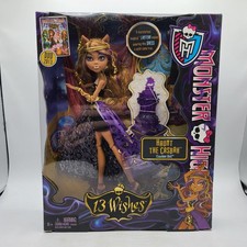 Monster High Clawdeen Wolf 13 Wishes Haunt the Casbah Doll Mattel 2012 Brand New