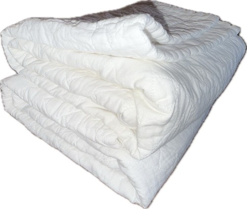Tommy Bahama King Size Pillowcase Sham Set Of 2 Solid Bright White Quilted Bed - Picture 7 of 10