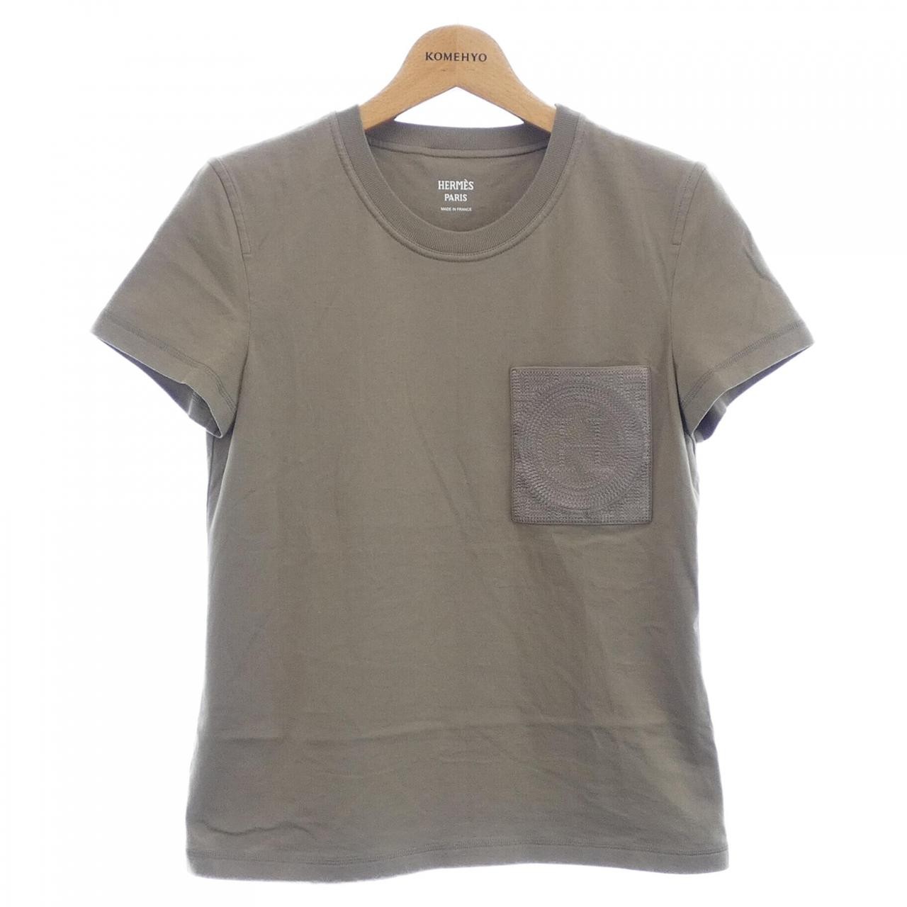 Authentic Hermes Mosaic 3H4614DL T-shirt #270-004-208-8605