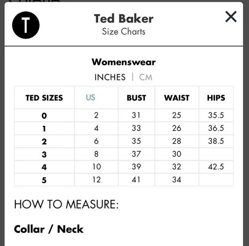 NEW Ted Baker EZZY Red Mini Knit Dress SCALLOPED PONTE Women Ted3 US8 Collared - Picture 17 of 17