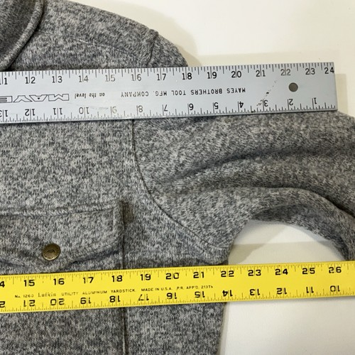 Chaqueta Taylor Stitch Big Sur Gris Polartec Polar Pantalones a Presión Para Hombre’s 40 M - Imagen 4 de 15