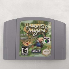 Harvest Moon 64 Game Cartridge - Tested