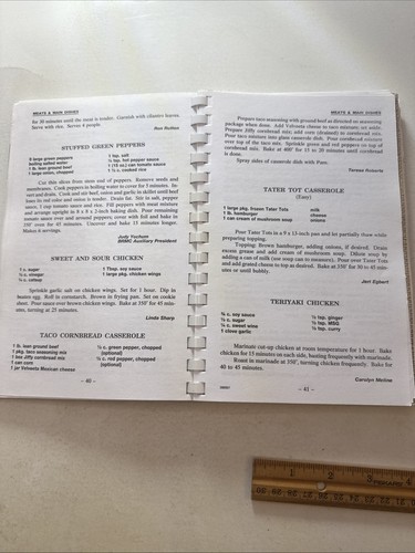 Pocatello ID Idaho cookbook Vintage 1997 Hospital staff dessert cookie bread pie - Picture 13 of 24