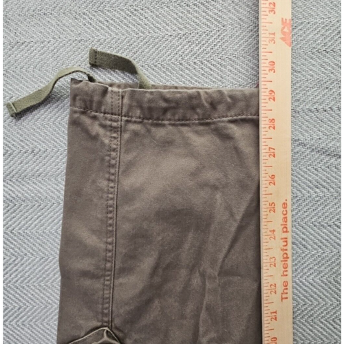Pantalones cargo Matchstick Match para hombre W32xL30 verde militar ocho bolsillos cordón - Imagen 18 de 21