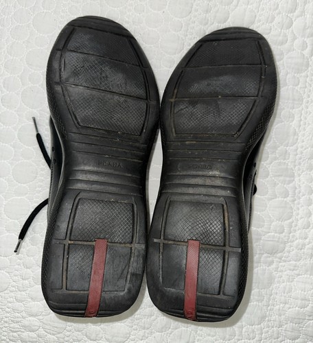 Scarpe Prada uomo in pelle taglia US 13 - Foto 6 di 10