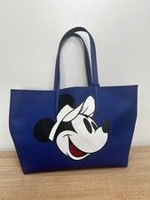 Borsa a mano Disney Lacoste Minnie Mouse tennis estiva grande blu