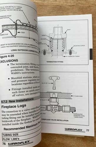 Design and Installation Guide for Wardflex Corrugated Stainless Tubing 1998 Ed. - Imagen 6 de 6