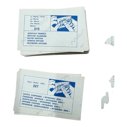 Mactac Klebebilder Sammelbilder Belgium ca. 280 Stk. Kriege - Picture 10 of 13