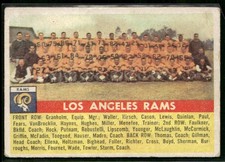 1956 Topps #114 Los Angeles Rams FR/GD