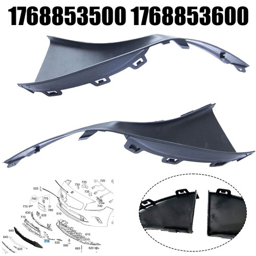 Front Pair Bumper Grille Bracket for Mercedes A Class W176 Part No 1768853500 - Picture 6 of 10