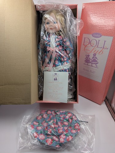 Bette Ball Porzellan Puppe von Goebel "Süß wie möglich" Neu - Bild 1 von 7