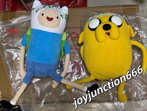 Peluche pupazzo Adventure Time Finn Jake da collezione modello statuina ornamento - Foto 1 di 7