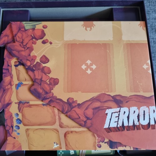 Terror Below Board Game with Hidden Cache Expansion - 100% Complete - Picture 3 of 7