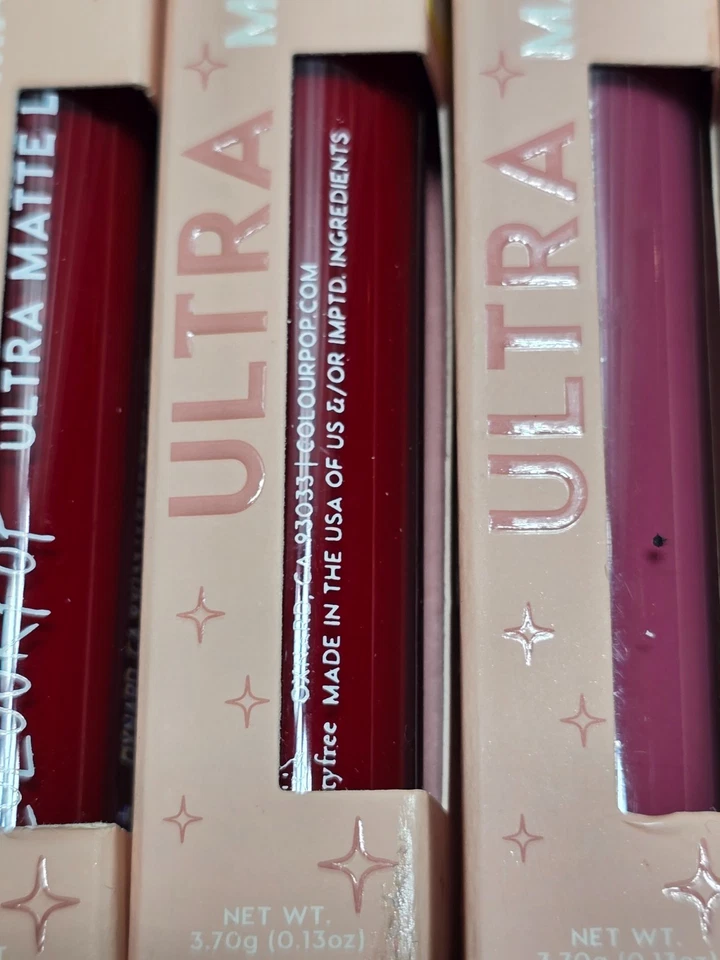 ColourPop Ultra Matte Lip Liquid Lipstick Flurries Mauve Pink 0.13 fl oz, 5pcs Q - Image 4 of 4