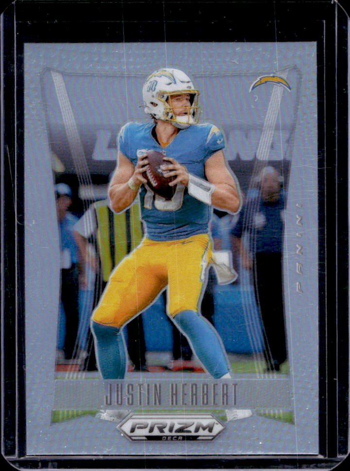 2024 Prizm Deca Justin Herbert Silver #175 Chargers