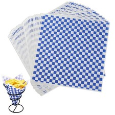 Waxed Deli Paper Sheets 12 * 12 Inch 200 Pcs Food Basket Liners for Sandwiche...