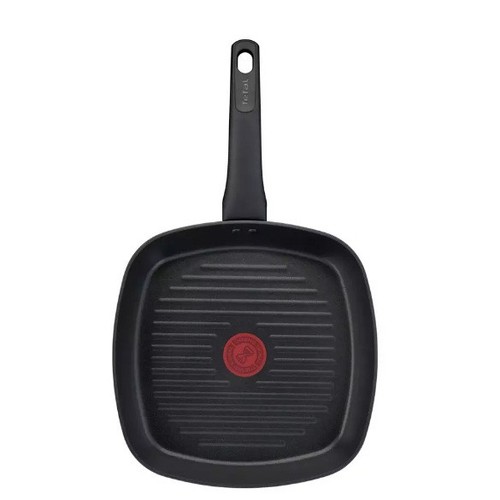 Tefal Titan Grillpfanne 26 cm Antihaft Induktion Spülmaschinenfest Schwarz - Bild 2 von 11