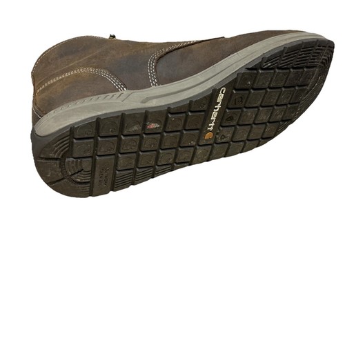 Zapato de trabajo Carhartt para hombre punta suave transpirable cuero cosido sin usar, en caja, punta talla 10 - Imagen 5 de 8