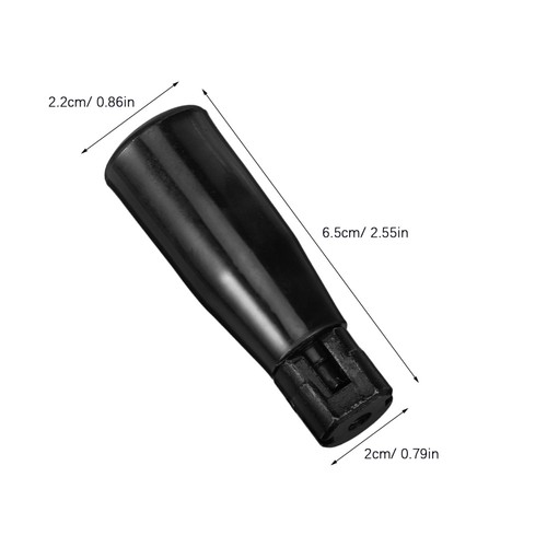 Repuesto de empuñadura de manivela giratoria plegable torno mango máquina herramienta 2 piezas para - Imagen 6 de 12