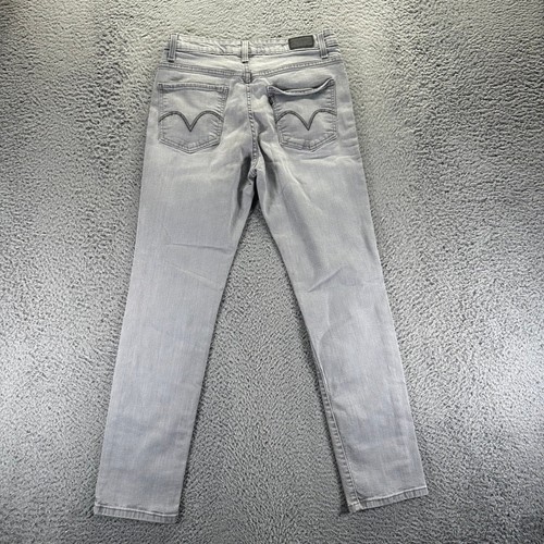 Levi's The Original Damenjeans Mid Rise Skinny graue Waschung Größe 12M Denim - Bild 5 von 12