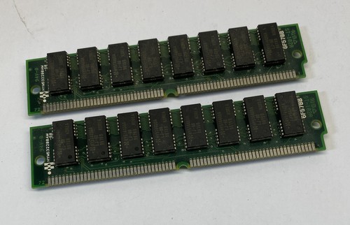16MB Kit (2 x 8MB) Hyundai HYM532200AM-60 60ns 72-Pin DRAM EDO Memory Modules - Picture 1 of 4