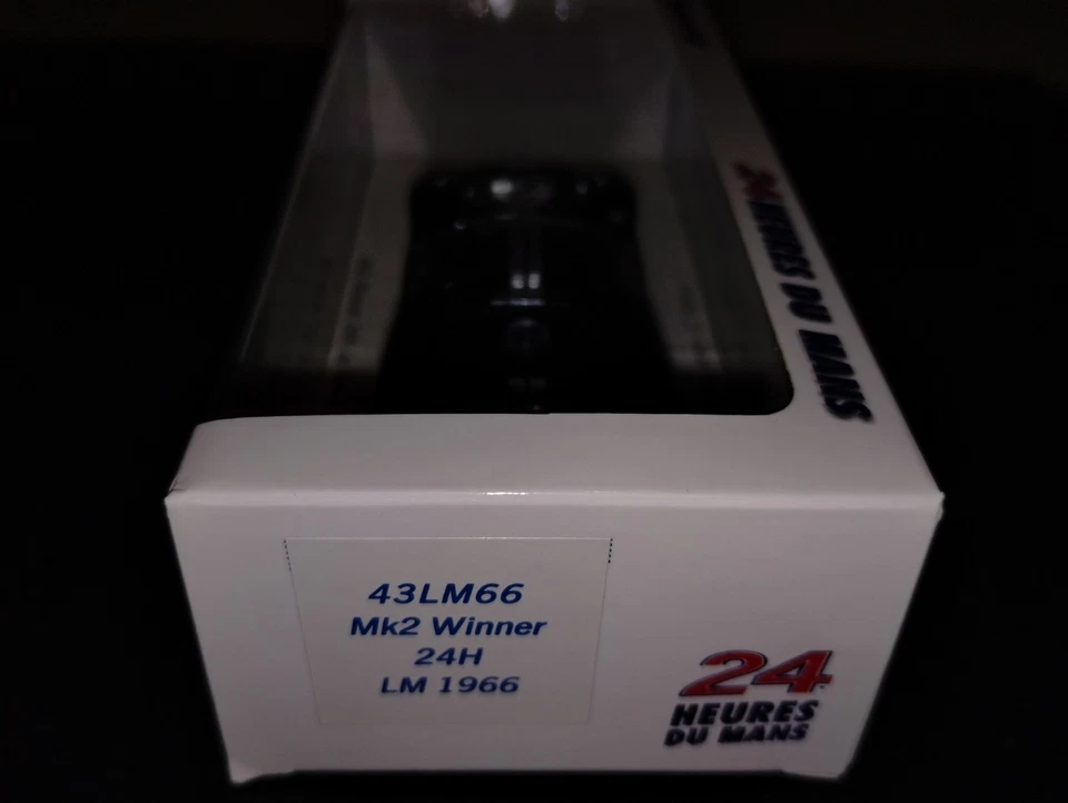 1966 FORD GT40 24 HOUR LEMANS WINNER BRUCE MCLAREN CHRIS AMON SPARK 1/43 RARE - Image 4 of 4