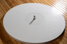 LH-5 mat Turntable Spindle extension with corian platter Lenco Garrard others