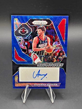 2023-24 Panini Prizm Alperen Sengun Signatures Auto Blue Wave Rockets #SIG-SEN