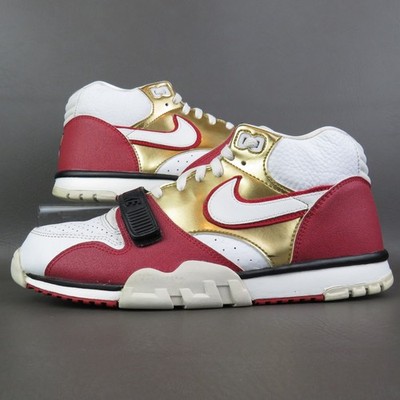 Nike Shoes - 2015 Air Trainer 1 Mid Brick Layer Jerry Rice 49ers - Sz 9.5 Mens