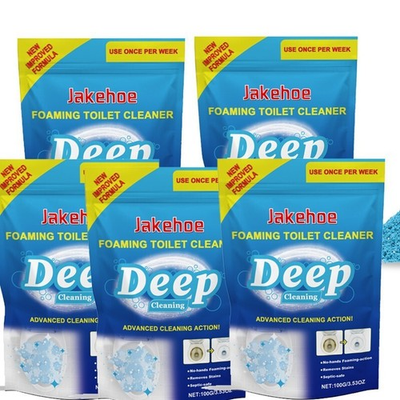 #ad #ad 1 5X Splash Foam Toilet Bowl stains Cleaner powder odors and remove stains Fresh $9.29