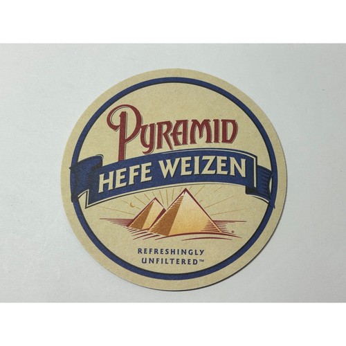 Pyramid Hefe Weizen Beer Coasters Lot of 121 Barware Man Cave Bar Decor - Picture 2 of 6