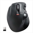ELECOM Linkshänder 2,4 GHz kabellose Trackball-Maus mit einfacher...
