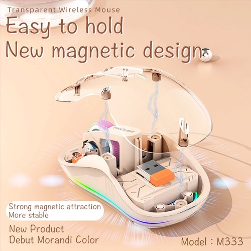 M333 Adjustable DPI Wireless Mouse Ideal for Home Office and Gaming Setup - Zdjęcie 10 z 20