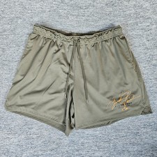 Nike Air Jordan Collection Basketball Shorts Men's XXL 2XL Green Mesh Flight