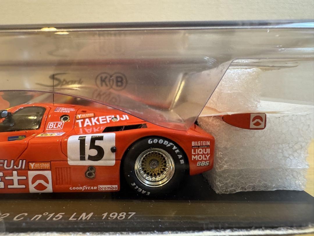 大切な人へのギフト探し 1987 Lm 15 962C Porsche Spark Takefuji eBay | ミニカー