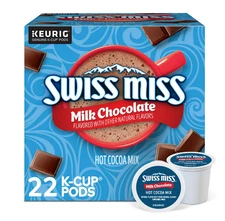 Swiss Miss Milk Chocolate Hot Cocoa, K-Cup Pods, 22 Count
