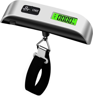 Digitale Gepäckwaage 50 kg 110 Pfund hintergrundbeleuchteter tragbarer LCD-Reisekoffer